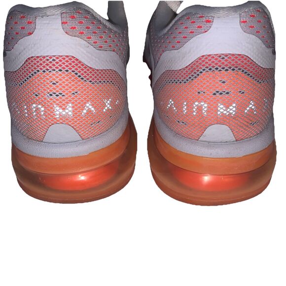 Nike Air Max 2014 Pure Platinum/Total Orange Women’s Sz: 7.5 #621078-006 - Picture 5 of 16